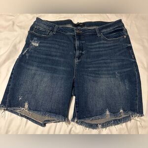 Judy Blue Dark Blue Jean Shorts